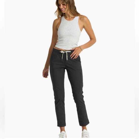 Vuori Black Womens Ripstop Pant NWT